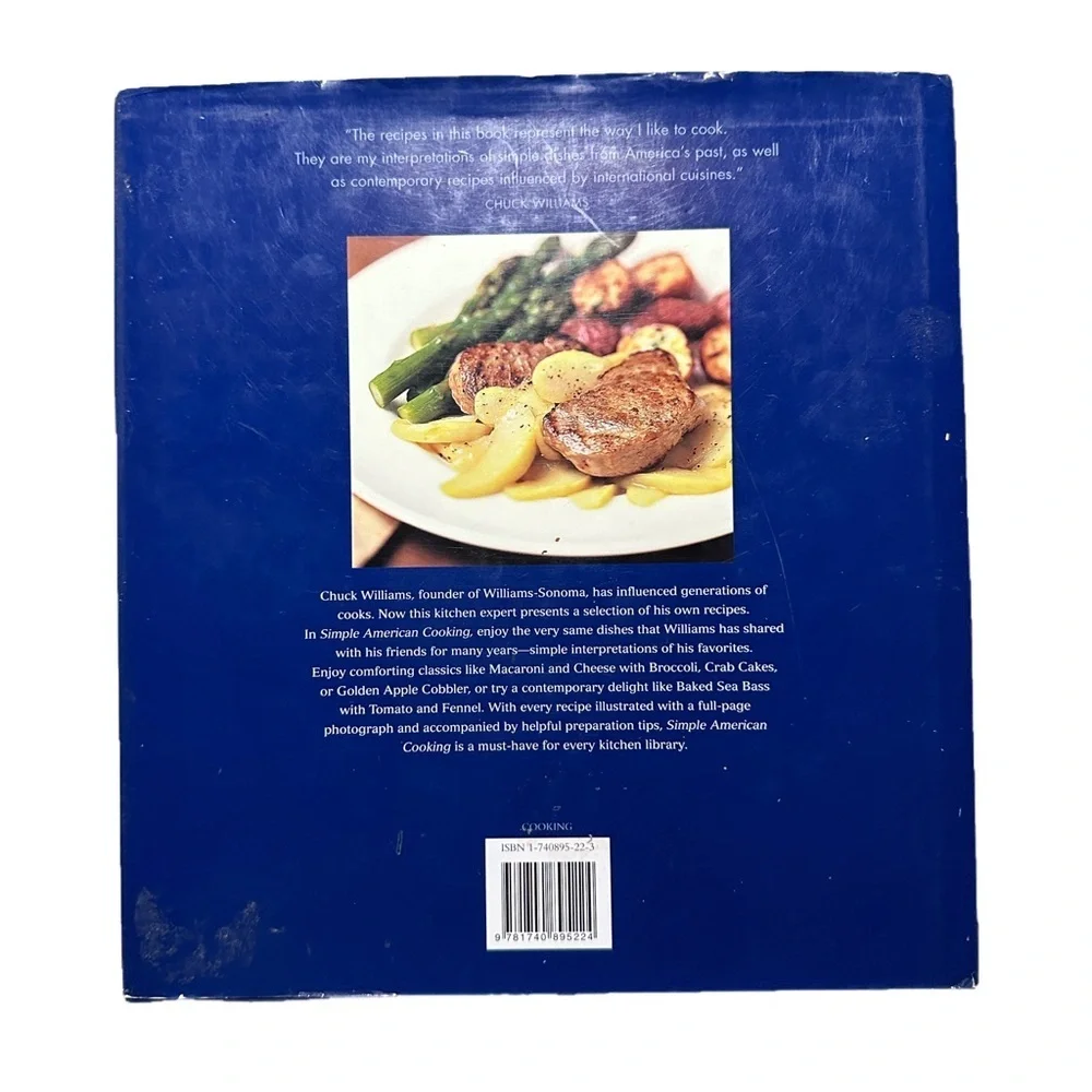 Williams Sonoma Cookbook Set: Simple American & Italian
